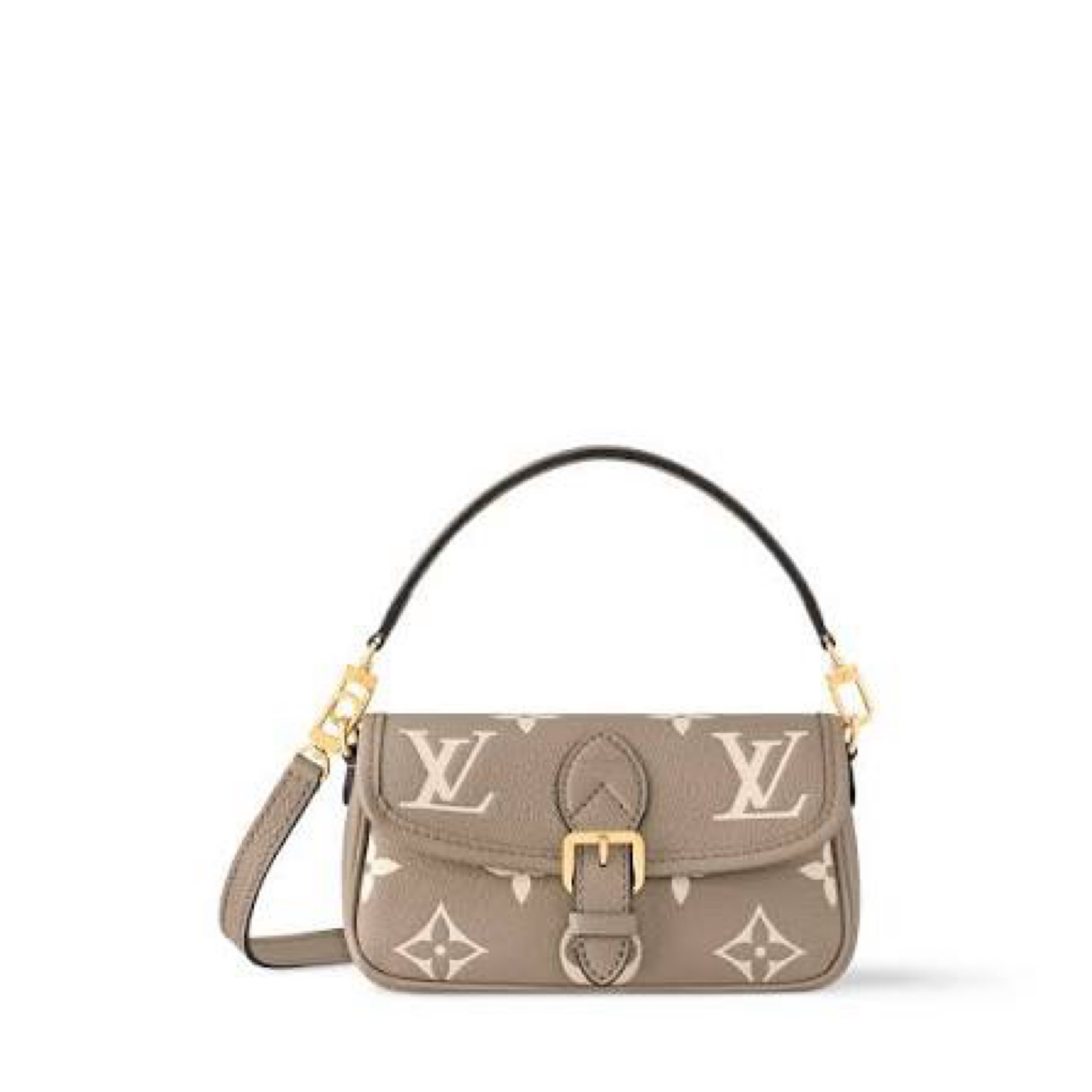 Louis Vuitton bag brown gold